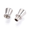 925 Sterling Silver Screw Clasps STER-T008-50S-02-3
