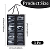 Soft Felt Taekwondo Belt Organizer Display Bags ODIS-WH20009-10A-2