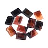 Dyed Natural Agate Beads Strands G-T144-25B-03-2