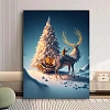 Christmas Reindeer DIY Diamond Painting Kit PW-WGFD89A-11-1