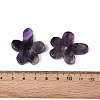 Natural Amethyst Pendants G-T142-44E-3