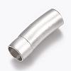 304 Stainless Steel Bayonet Clasps STAS-O114-032C-MP-3