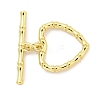Rack Plating Brass Toggle Clasps KK-Q814-15G-1