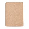 Blank Kraft Paper Jewlery Display Cards X1-CDIS-G005-11-2