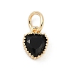 Brass Micro Pave Cubic Zirconia Pendants LS-KK-H204-01KCG-04-1