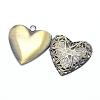 Brass Diffuser Locket Pendants KK-F717-25AB-NR-4