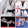 Taekwondo Belt AJEW-WH0314-341C-5