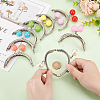   8Pcs 8 Colors Iron Kiss Lock Purse Frames DIY-PH0022-29-3