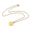 Constellation Pendant Necklaces NJEW-S422-04G-09-3