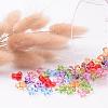 Transparent Acrylic Plastic Tri Beads for Christmas Ornaments Making X-PL699M-3