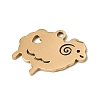 201 Stainless Steel Pendants SA-CBA5D64-09G-2