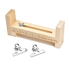 Wooden Bracelet Webbing Retainer Knitting Tool WD-CBA63DB-01-1