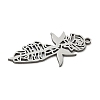 201 Stainless Steel Pendants STAS-G366-02P-02-2