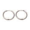 201 Stainless Steel Huggie Hoop Earrings EJEW-L250-01L-P-2