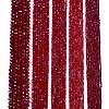 Electroplate Opaque Solid Color Glass Beads Strands EGLA-A044-P2mm-L02-2