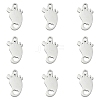 304 Stainless Steel Charms STAS-CJC0008-16P-1
