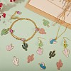 DIY Cactus Earrings Making Kit DIY-SZ0005-93-5