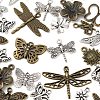 96Pcs 24 Style Tibetan Style Alloy Pendants TIBE-LS0001-03-4
