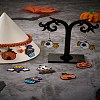 Beadthoven 21Pcs 7 Style Halloween Alloy Enamel Pendant ENAM-BT0001-16-21