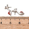 304 Stainless Steel Enamel Pendants SA-CBAE384-07P-3