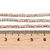 Glazed Porcelain Beads Strands PORC-P034-2mm-01-5