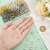 6 Colors Iron Split Rings IFIN-PH0002-28A-3