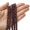 Eco-Friendly Grade A Glass Pearl Beads HY-J002-6mm-HX087-4