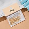 SHEGRACE Brass Round Ball Stud Earring Findings XGR0050G-38G-5