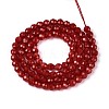 Imitation Jade Glass Beads Strands GLAA-T028-4mm-11A-2