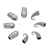 Tibetan Style Alloy Hook and Snake Head Clasps TIBE-TA0001-06AS-2