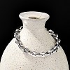 304 Stainless Steel Coffee Bean Chain Bracelets for Women Men BJEW-F488-01P-02-5