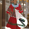 Ethnic Style Embroidery Polyester Ribbons OCOR-WH0077-34A-7