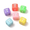 Opaque Acrylic European Beads AC-CBA7A73-01T-1