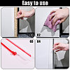 Self-Adhesive PVC Corner Protector Strips DIY-WH0899-990-4