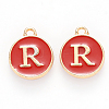 Golden Plated Alloy Charms ENAM-SZ0001-25C-R-2