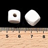 Spray Painted Wooden Beads WOOD-P021-01C-30-4