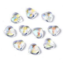 Transparent Glass Beads GLAA-YW0003-04