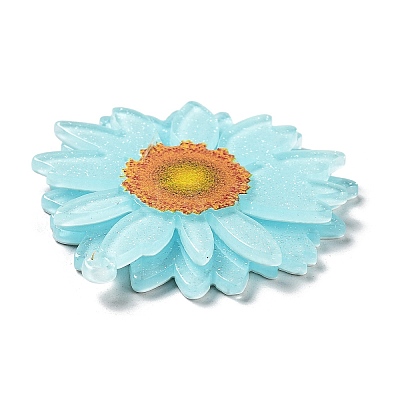 Printed Transparent Acrylic Pendants X-SACR-P029-B03-1