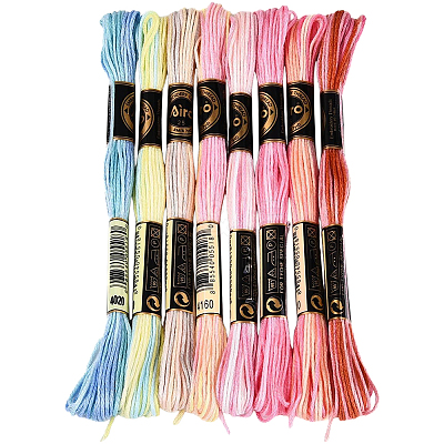 Polyester Embroidery Threads OCOR-WH20074-13A-03A-1