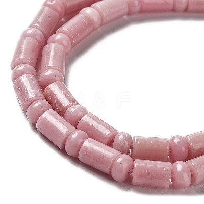 Natural Pink Opal Beads Strands G-L585-B02-01-1