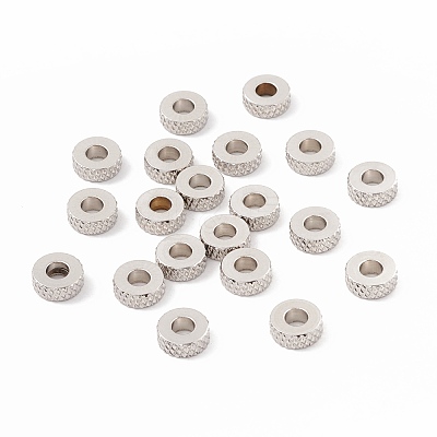 Non-Tarnish 201 Stainless Steel Spacer Beads STAS-A057-25D-P-1
