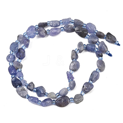 Natural Tanzanite Beads Strands GG-CBA3A44-C06-01-1