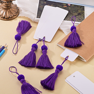 6Pcs Blank Kraft Paper Bookmark AJEW-TADJ0001-31E-1