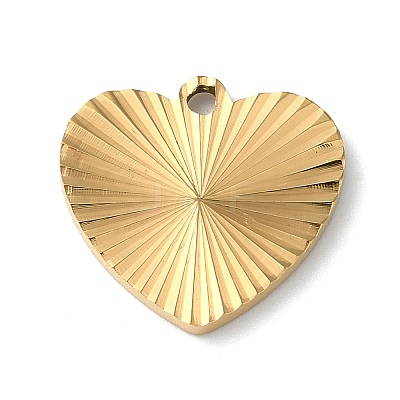 Ion Plating(IP) 304 Stainless Steel Pendants STAS-D025-01G-02-1