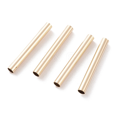 Brass Tube Beads KK-Y003-73G-G-1