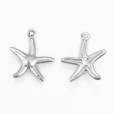 Tarnish Resistant 304 Stainless Steel Pendants LS-A-STAS-P175-33P-1
