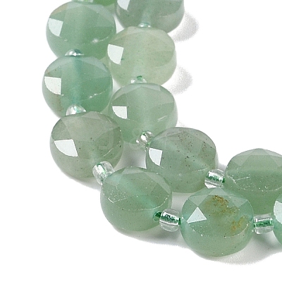 Natural Green Aventurine Beads Strands G-N342-14-1