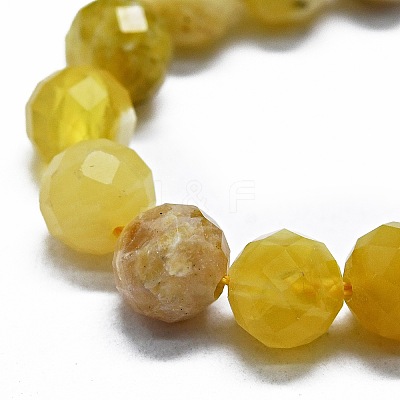 Natural Yellow Opal Beads Strands G-G927-26-1