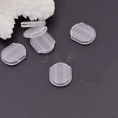 Plastic Earring Pads X-KY-P006-01-1