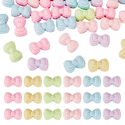 30Pcs Opaque Resin Decoden Cabochons RESI-TADJ0001-13B-1